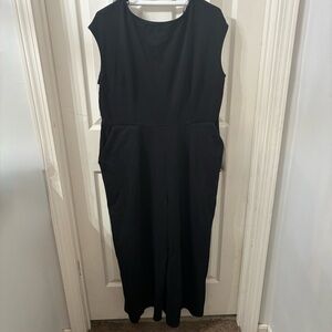 Elegant Black Sleeveless romper